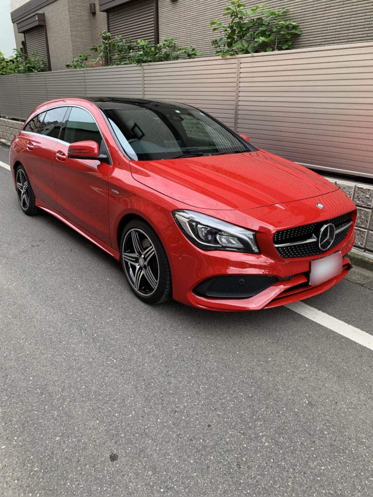 CLA250シューティングブレーク　ご成約いただきました。