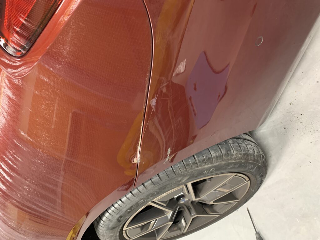 BMW 420i G22 キズへこみ 板金塗装修理