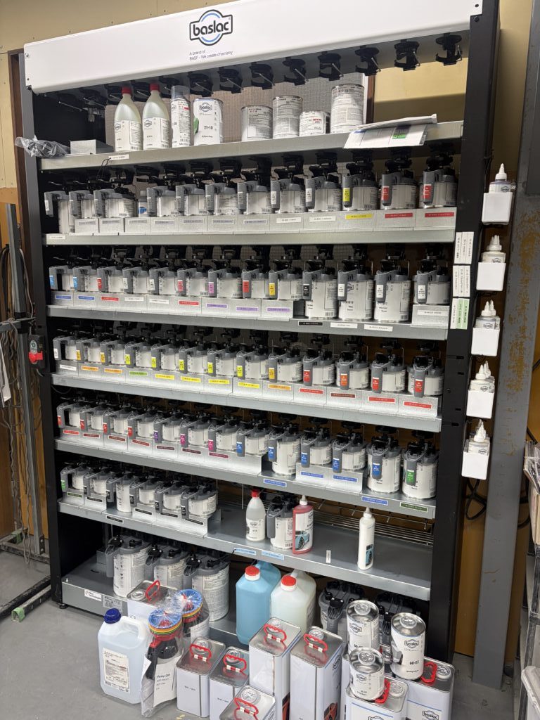 水性塗料導入